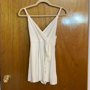Urban Outfitters White Romper (XS)